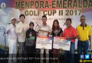 Rizchy-Rivani Juara Menpora-Emeralda Golf Cup 2017 - JPNN.com