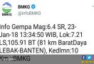 Gempa Goyang Jakarta, Anggota TNI Berlarian Keluar - JPNN.com