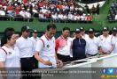 Luar Biasa! Presiden Jokowi Resmikan Renovasi Lapangan Tenis - JPNN.com