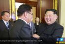 Senyum Palsu Kim Jong-un di Depan Delegasi Korsel - JPNN.com