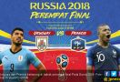 Piala Dunia 2018: Prediksi Uruguay vs Prancis - JPNN.com