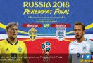 Perempat Final Piala Dunia 2018: Prediksi Swedia vs Inggris - JPNN.com