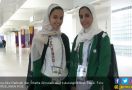 Atlet Perempuan Arab Saudi, Kalah Tetap Senyum Manis - JPNN.com