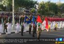 HUT ke-73 TNI: Pawai Bendera Merah Putih Tiba Kupang - JPNN.com