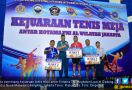 Mabesal Sapu Bersih Medali Ganda Putri Kejuaraan Tenis Meja - JPNN.com