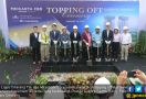 Lippo Cikarang & Mitsubishi Corporation Topping Off 2 Tower Apartemen - JPNN.com