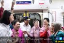 Jajal MRT Jakarta, Ibu Negara Iriana Jokowi: Mantap dan Nyaman! - JPNN.com