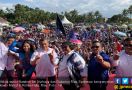 Hari Terakhir Kampanye, Siti Nurbaya Kumandangkan Nama Jokowi di Riau - JPNN.com