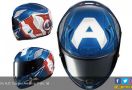 Helm HJC Bermotif Captain America Dijual Seharga Rp 8,5 Juta - JPNN.com