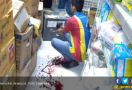 Rampok Ubrak-Abrik Brankas Minimarket, Tangan dan Punggung Karyawan Kena Tebas Celurit - JPNN.com
