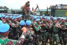Selamat Bertugas, Pasukan Garuda Satgas Batalyon Gerak Cepat TNI Konga Monusco Kongo - JPNN.com