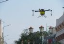 Drone Hexacopter Diterjunkan untuk Menyemprotkan Disinfektan - JPNN.com
