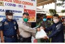 Yayasan Geray Yatim Dhuafa Bantu Petugas Cek Point PSBB Kota Tangerang - JPNN.com