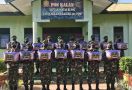 Segenap Prajurit Satgas Yonif 411 Kostrad Sangat Bergembira Atas Perhatian Panglima TNI - JPNN.com