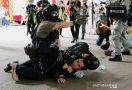 UU Represif Tiongkok Berlaku, Polisi Hong Kong Sikat Lembaga Survei - JPNN.com