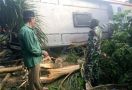 Sopir Diduga Mengantuk, Bus Pusaka Tabrak Pohon dan Terbalik di Aceh Timur - JPNN.com