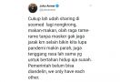 Kesal Lihat Perilaku Publik di Massa Pandemi, Joko Anwar: Cukuplah, Udah! - JPNN.com