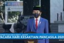 Jokowi Pimpin Upacara, Puan Ucap Ikrar Setia Pancasila, Muhadjir Baca Doa - JPNN.com