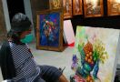 1.000 Lukisan Dipamerkan di Rest Area Banjaratma Tol PPTR - JPNN.com