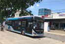 Transjakarta Uji Coba Bus Listrik Gratis Rute Blok M-Balai Kota - JPNN.com
