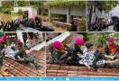 Detik-Detik Menegangkan Pasukan Marinir Mengevakuasi Lansia di Kemang - JPNN.com