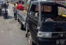 Senggol Mobil Istri Polisi, Sopir Pikap Pilih Kabur dengan Mengebut di Flyover, Begini Jadinya - JPNN.com