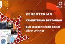 Media Sosial Kementan Meraih Penghargaan di Ajang PR Indonesia Award - JPNN.com