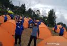 AHY Bermalam di Tenda Lereng Gunung Ungaran - JPNN.com