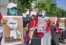 Massa di Surabaya Desak Pemerintah Membayar Utang kepada Palestina - JPNN.com