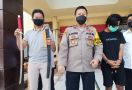 Tawuran Belum Terjadi, Bawa Samurai Ketahuan Polisi, Beginilah Nasib Pelajar Bertato Ini - JPNN.com