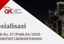 OJK Catat 151 UMKM Menghimpun Dana dari Securities Crowdfunding, Total Rp 273,47 Miliar - JPNN.com