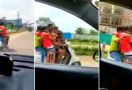 Aksi Nekat! Tujuh Bocah Berboncengan di Satu Motor, Polisi Langsung Bergerak - JPNN.com