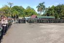 Dandim 1710/Mimika Dampingi Kasrem 174/ATW Gelar Apel Pasukan Pengamanan Wapres - JPNN.com Papua