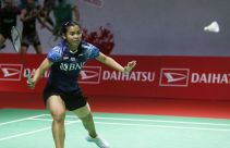Tunggal Putri Gregoria Mariska Tunjung di Daihatsu Indonesia Masters 2023 - JPNN.com