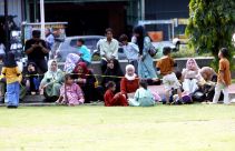 Warga Memadati Alun-Alun Kota Bogor - JPNN.com