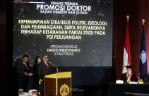 Sidang Terbuka Promosi Doktor Hasto Kristiyanto - JPNN.com