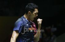 Jonatan Christie Tembus Top 16 Daihatsu Indonesia Masters 2025 - JPNN.com