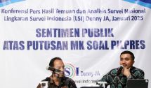 Hasil Survei LSI 68,19% Setuju Putusan MK Soal Ambang Batas Presiden