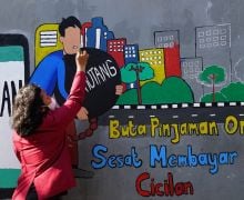 Mahasiswa Universitas Muhammadiyah Surabaya Bikin Mural, Kreatif - JPNN.com