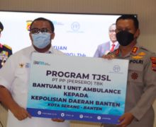 PT PP Kunjungi Proyek RSUD Banten dan Salurkan Ambulans - JPNN.com