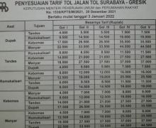 Pengumuman, Per 3 Januari 2022 Tarif Tol Surabaya-Gresik Naik - JPNN.com