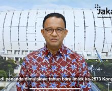 Anies Baswedan Ucapkan Selamat Imlek Melalui Video dengan Latar Belakang JIS, Simak Kalimatnya - JPNN.com