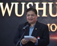 Motivasi Atlet Wushu Indonesia, Airlangga Hartarto Bidik 4 Emas di SEA Games 2023 - JPNN.com