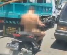 Viral Polisi Aipda IGS Telanjang Naik Motor Berangkat ke Kantor, Sontak Geger - JPNN.com