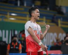 Anthony Sinisuka Ginting Pelajari Gaya Bermain Penerus Lin Dan di Perempat Final BAC 2022 - JPNN.com