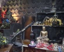 Kebakaran Melanda Wihara Girinaga Makassar - JPNN.com