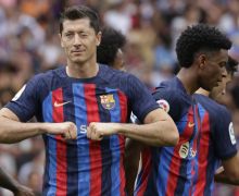 Robert Lewandowski Moncer, Barcelona Rebut Puncak Klasemen La Liga dari Real Madrid - JPNN.com