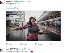Bendera Merah Berkibar di Motegi, MotoGP Memanggil Mbak Rara - JPNN.com