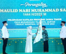 Lepas Keberangkatan Kafilah Jatim ke MTQ Nasional, Gubernur Khofifah Berharap Ini - JPNN.com