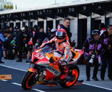 MotoGP Italia 2023: Gagal Finis, Marc Marquez Mengancam Tim Teknis Honda - JPNN.com